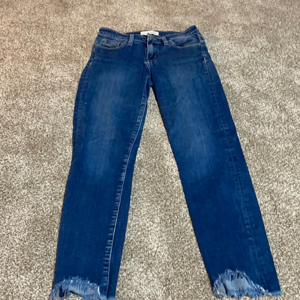 Flying monkey fringed jeans